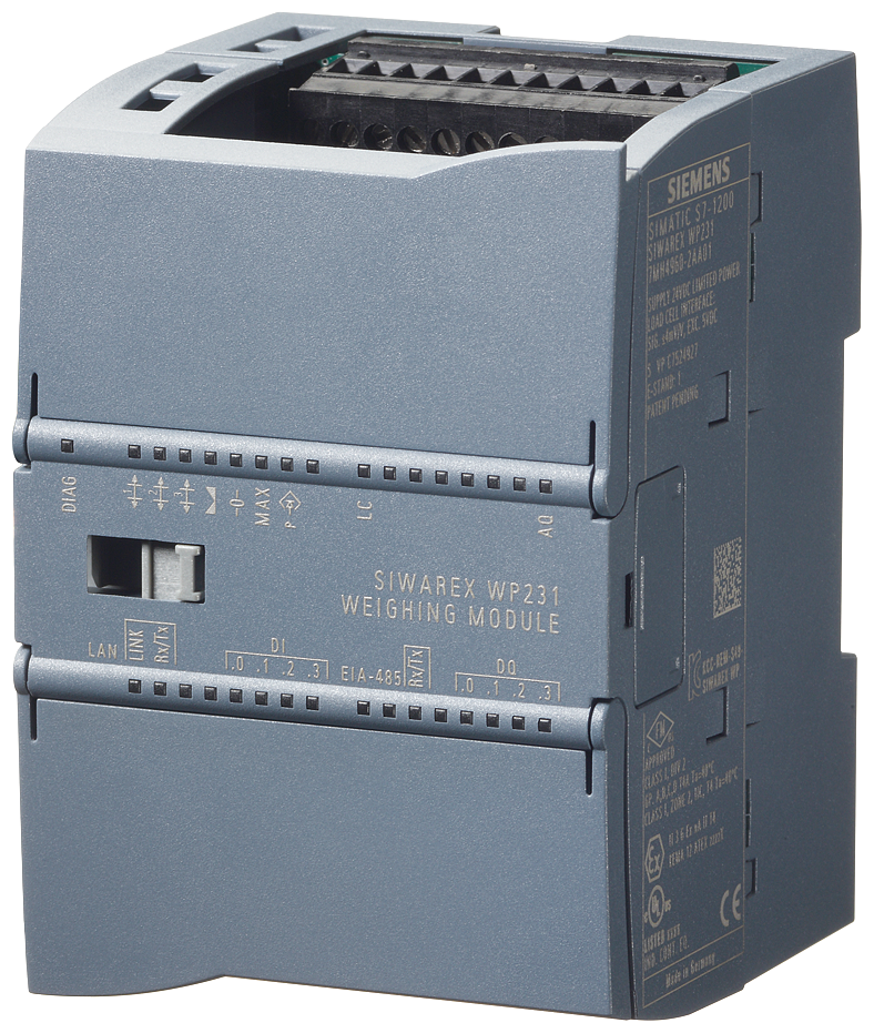 [Imagem MÓDULO DE PESAGEM SIWAREX WP231 7MH49602AA01 SIEMENS]