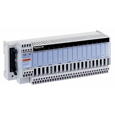 [Imagem do produto INTERFACE ABE7 8 CANAIS RELÉ 1 NA 5MM ABE7R08S111 SCHNEIDER]