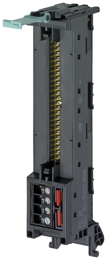 [Imagem MÓDULO CONEXÃO FRONTAL PARA SIMATIC S7-1500, IOS DIG., 50 P. CABO LIG., PARAFUSO 6ES79215CB200AA0 SIEMENS]