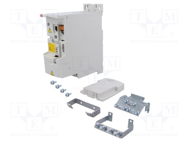 [Imagem do produto INVERSOR DE FREQUÊNCIA TRIFÁSICO 1CV 0,75KW 2,4A 380/480VC ACS35503E02A44 3AUA0000058184 ABB]