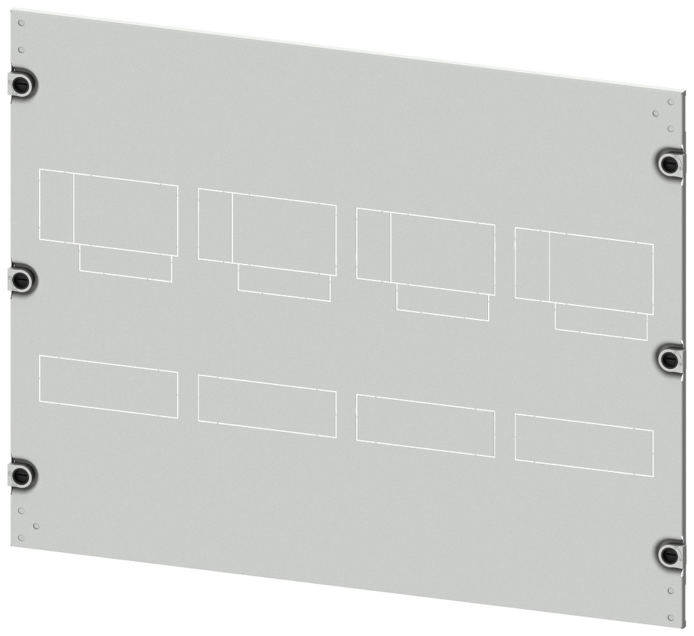 COBERTURA 3VA20 (100A) 3VA21 (160A) 3VA22 (250A) DE 4 POLOS MONTAGEM FIXA 8PQ20558BA12 SIEMENS