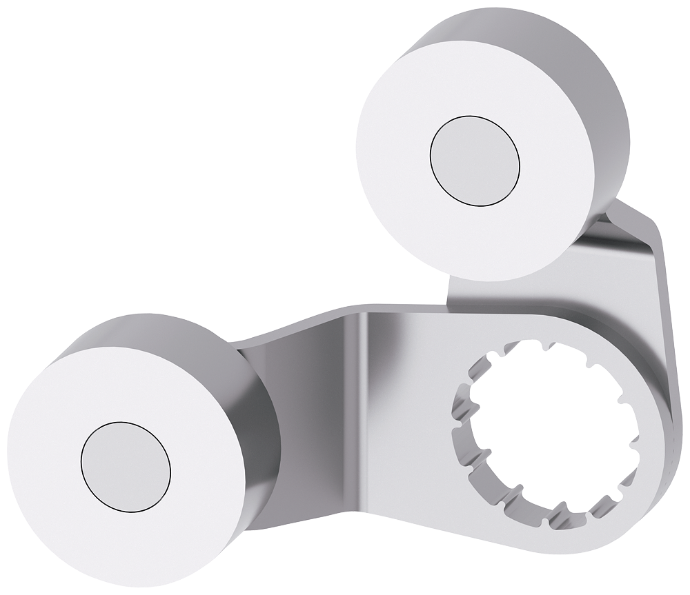 [Imagem ALAVANCA EM FORQUILHA PARA INTERRUPTOR DE POSIÇÃO 3SE51 2X ALAVANCA DE AÇO IN 3SE50000AT04 SIEMENS]