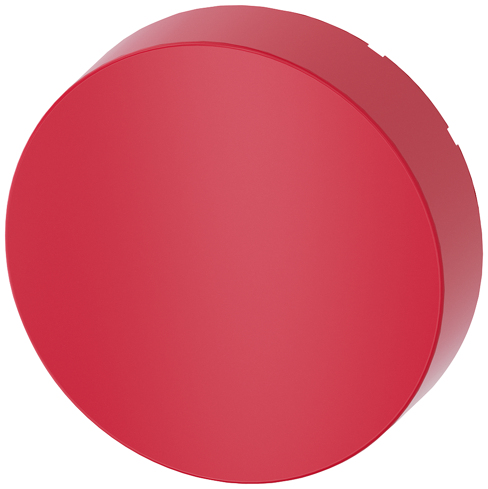 BOTÃO DE PRESSÃO ALTO VERMELHO PARA BOTÃO DE COMANDO 3SU19000FS200AA0 SIEMENS