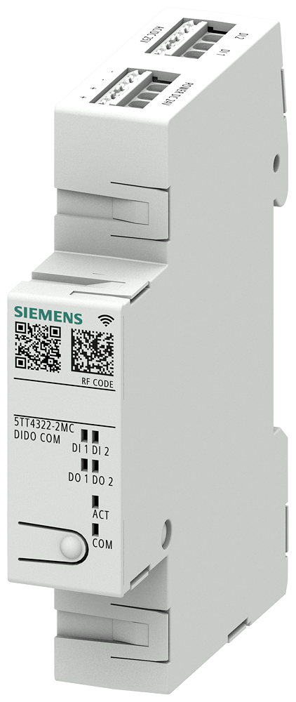 MÓDULO DE ENTRADA/SAÍDA DIGITAL COM FUNÇÃO DE COMUNICAÇÃO 24 V CC 2 DI 2 DO 5TT43222MC SIEMENS