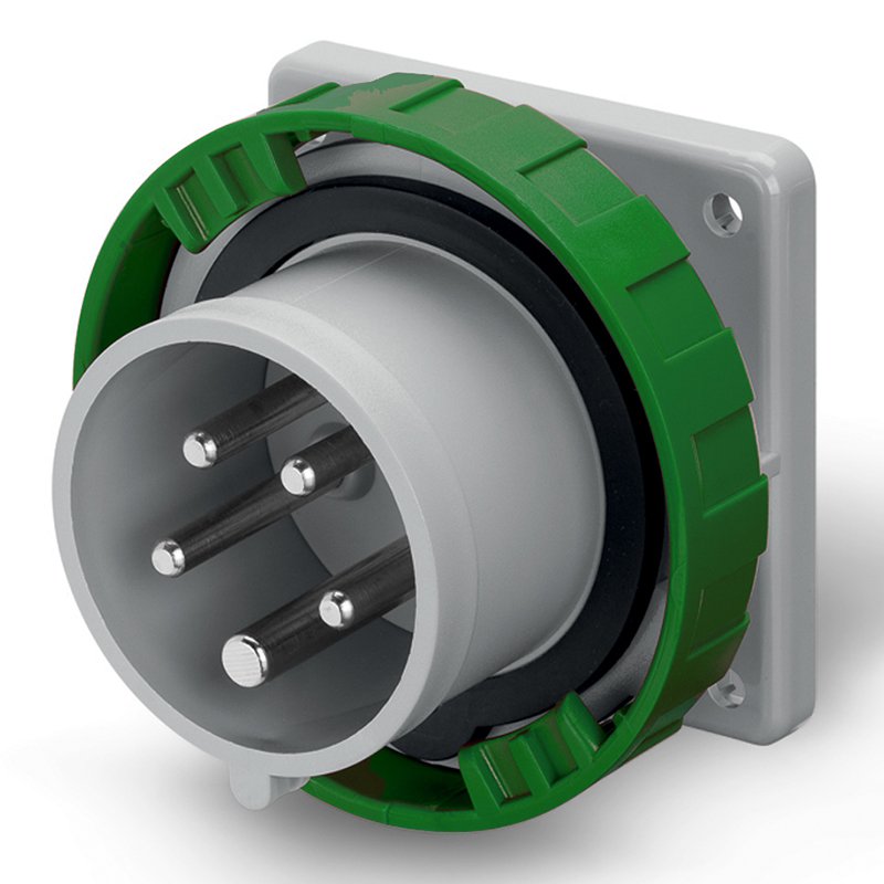 [Imagem do produto PLUGUE DE MONTAGEM FLUSH 32A 3P+N+T 2H >50V 248.32972 SCAME]