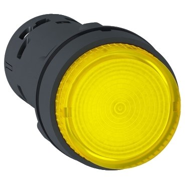[Imagem BOTÃO 22MM PLÁSTICO  MONOBLOCO LUMINOSO A XB7NJ08G1 SCHNEIDER]