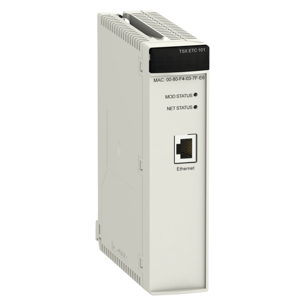 [Imagem MÓDULO PREMIUM ETHERNETIP E MODBUS TCPIP TSXETC101 SCHNEIDER]
