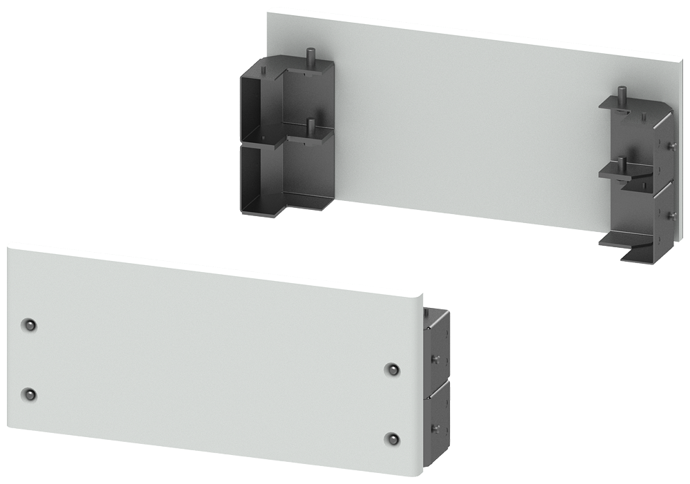 SOQUETE PARA ARMÁRIOS COM PORTA FRONTAL E TRASEIRA A: 200 MM 8MF12602CR SIEMENS
