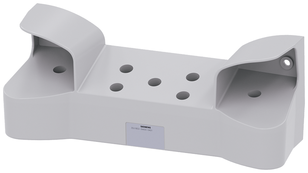 [Imagem CONSOLE DE OPERAÇÃO BIMANUAL PARA DISPOSITIVOS DE COMANDO 22MM REDONDO 3SU18533AA000AD1 SIEMENS]