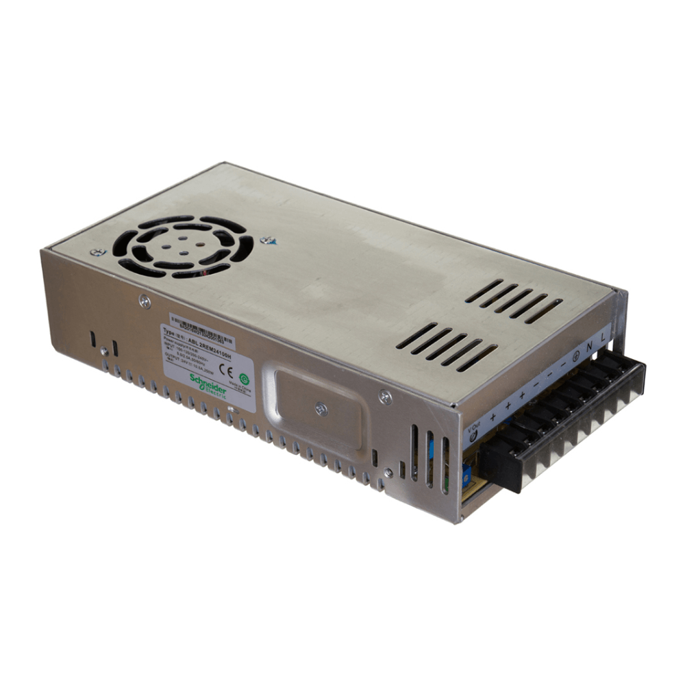 [Imagem FONTE ALIMENTACAO CHAVEADA 250W E-100/240VCA S-24VCC 10A ABL2REM24100H SCHNEIDER]
