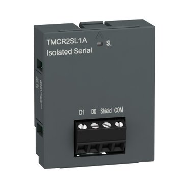 [Imagem do produto CARTUCHO MODICON 1 PORTA DE COMUNICAÇÃO SERIAL ISOLADA TMCR2SL1A SCHNEIDER]