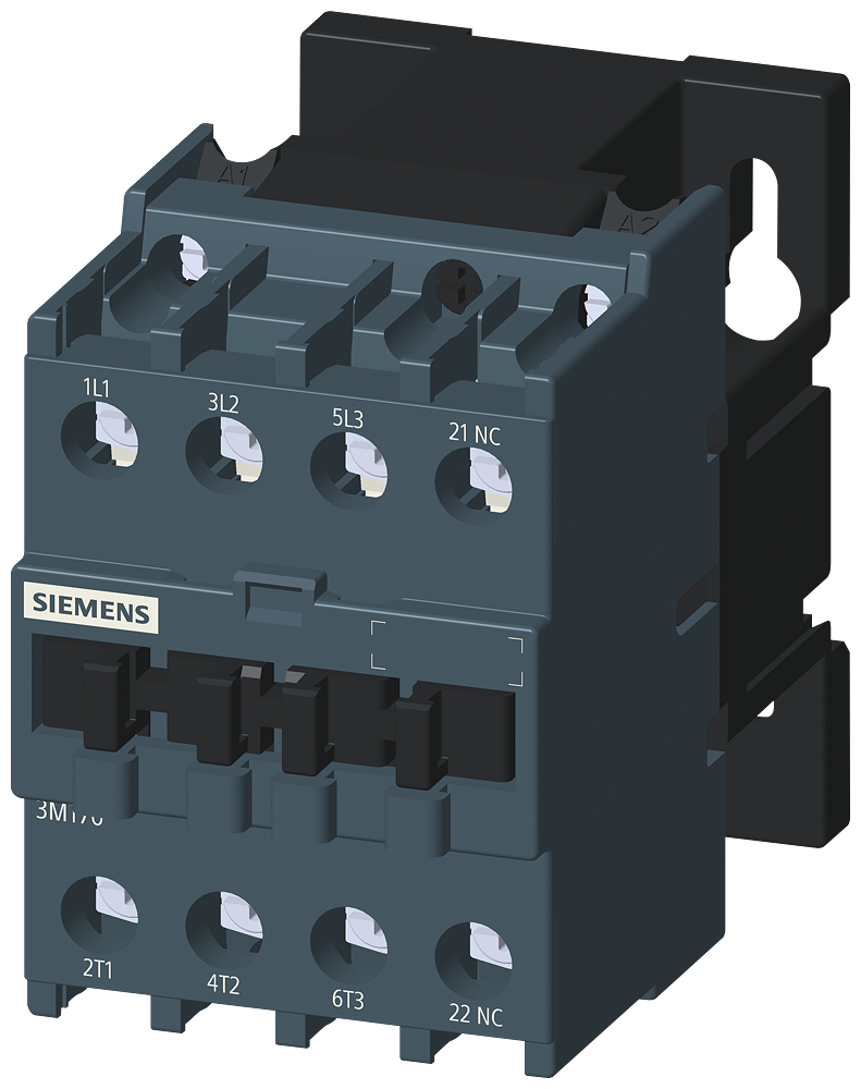 CONTATOR DE POTÊNCIA 3P AC3:38A 1NF 36 VCA 50 HZ CIRCUITO PRINCIPAL: PARAFUSO 3MT70382AA010AG0 SIEMENS