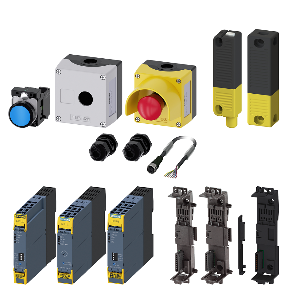 ENGENHARIA DE SEGURANÇA SIRIUS PACOTE AVANÇADO PARA MONITORAMENTO DA PORTA DE 3SK19123SB40 SIEMENS