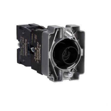 [Imagem CORPO PARA BOTÃO LUMINOSO MODULAR METÁLICO PARA LÂMPADA BA9S NA ≤250V ZB2BW061C SCHNEIDER]