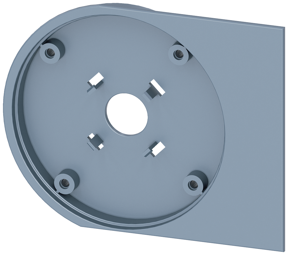 MÓDULO DE INTERRUPTOR AUXILIAR ACIONAMENTO ROTATIVO ADAPTADOR DE MONTAGEM PAR 3VA94770GX01 SIEMENS