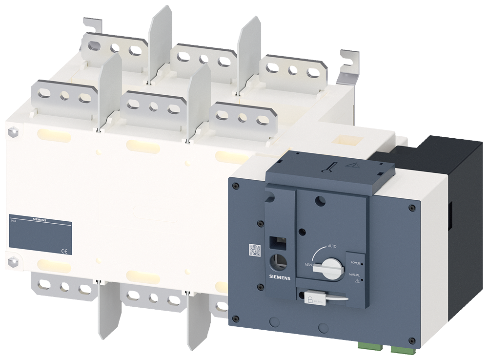 EQUIPAMENTO DE COMUTAÇÃO DE TRANSFERÊNCIA AUTOMÁTICA 3KC ACIONADO R 3KC43540HA210AA3 SIEMENS