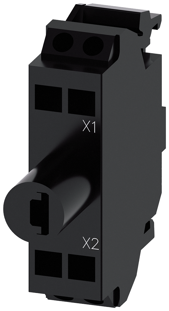 [Imagem do produto MÓDULO LED COM LED INTEGRADO, 110 V CA, ÂMBAR 3SU14012BC003AA0 SIEMENS]