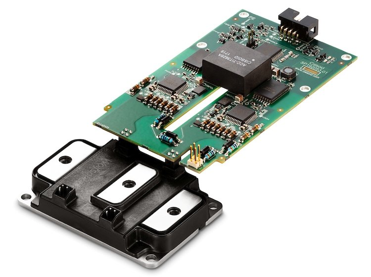 [Imagem do produto MÓDULO GATE DRIVE PCB T.23/24 400V P/ CO VX4A2302N4 SCHNEIDER]