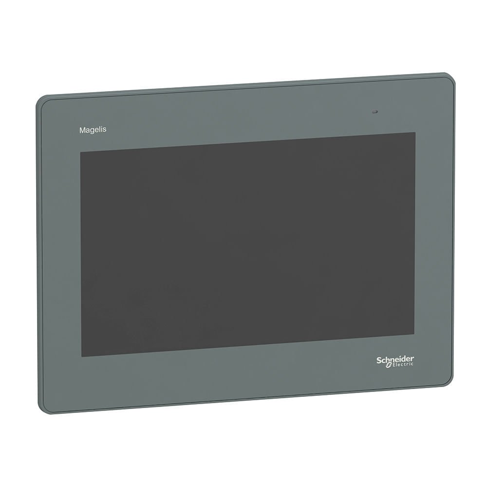 [Imagem IHM TOUCH LCD 10.1PÓLOS 24VCC HARMONY EASY GXU HMIGXU5512 SCHNEIDER]
