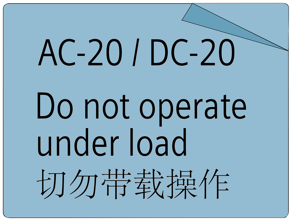 ACESSÓRIOS PARA 3K AUTOCOLANTE PARA APLICAÇÕES AC-20/DC-20 3KD91400 SIEMENS