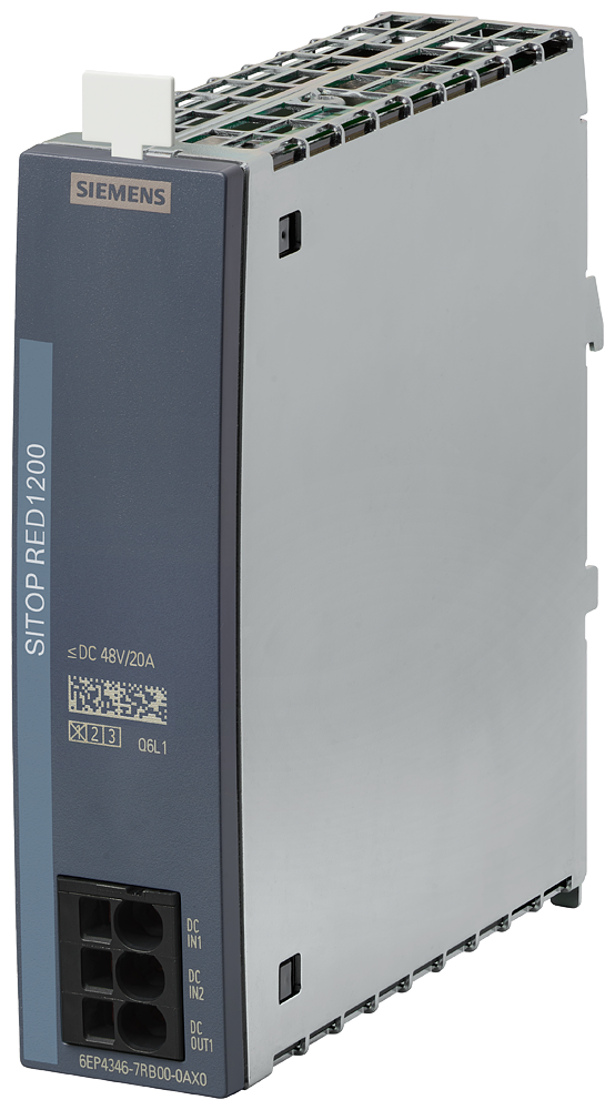 [Imagem MÓDULO REDUNDÂNCIA SITOP RED1200 20A 24/48VDC 6EP43467RB000AX0 SIEMENS]