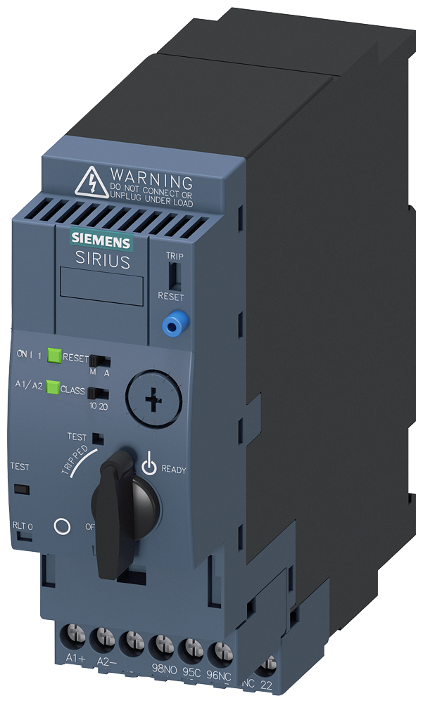 SIRIUS PARTIDA COMBINADA COMPACTA PARTIDA DIRETA 690 V 110-240 V CA/CC 50-6 3RA61201CP33 SIEMENS