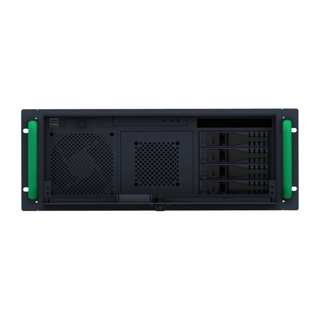 [Imagem RACK PC 4U PERFORMANCE HDD AC 6 SLOTS HMIRSPHXA6701 SCHNEIDER]