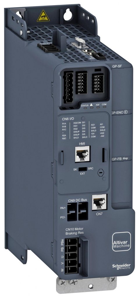 [Imagem INVERSOR DE FREQUÊNCIA TRIFÁSICO 4KW 9,3A 380/480V 50/60HZ ATV340U40N4 SCHNEIDER]
