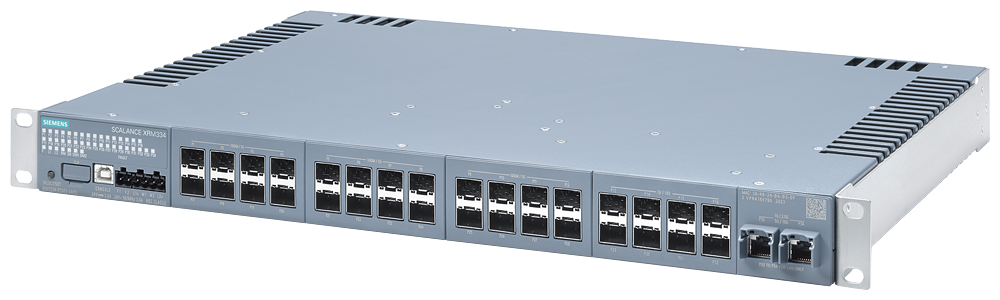 SWITCH SCALANCE XRM334(2X10G;24XSFP;8XSFP+;24V) 6GK53345TS012AR3 SIEMENS