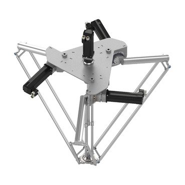 [Imagem ROBÔ DELTA MODELO P4 ÁREA DE TRABALHO COM 1200 MM DE DIÂMETRO EIXO CENTRAL ROTATIVO INVÓLUCRO COMPACTO VRKP4S0RNC00000 SCHNEIDER]