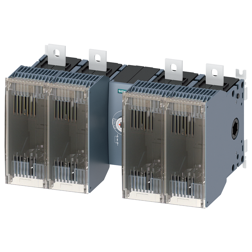 SECCIONADOR DE CORTE EM CARGA COM FUSÍVEL 400A TAM. 4 DE 4 POLOS PARA FUSÍV 3KF44400MF11 SIEMENS