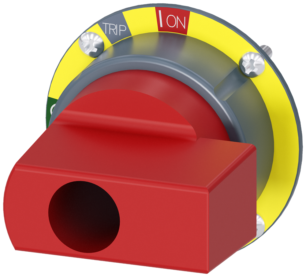 [Imagem PUNHO ADICIONAL PARA ACIONAMENTO GIRATÓRIO DO ACOPLAMENTO DA PORTA PARADA DE  3VA92870GC05 SIEMENS]