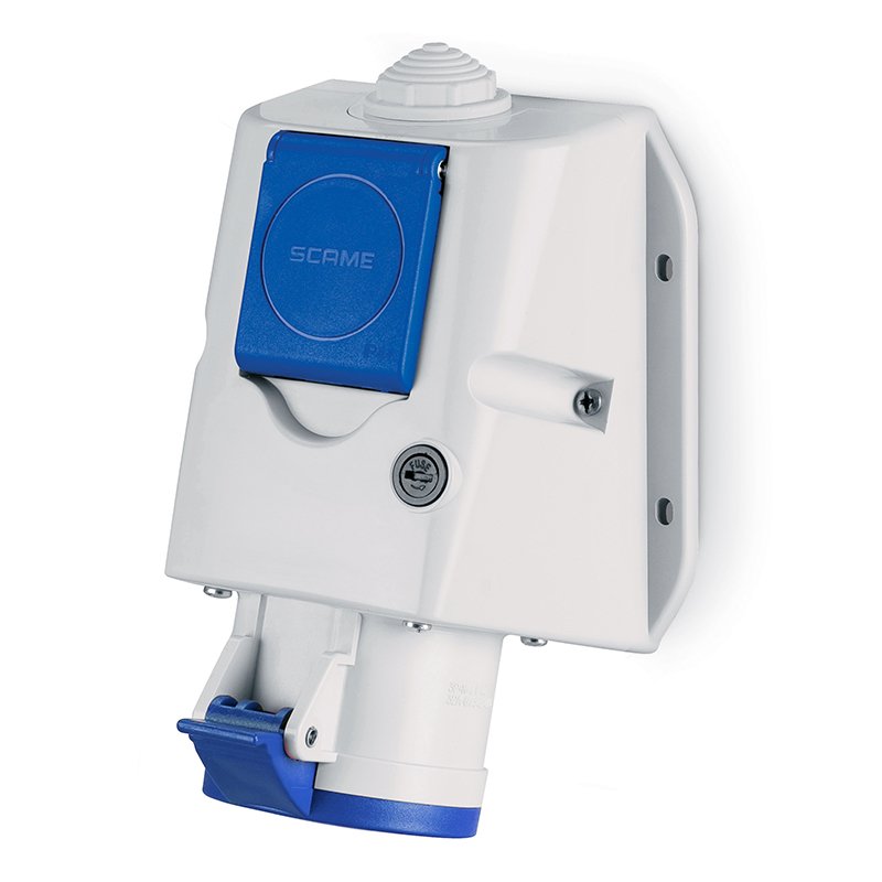 [Imagem do produto TOMADA DE EMBUTIR 32A 2P+T PADRÃO BRASIL 513.3253-CF SCAME]