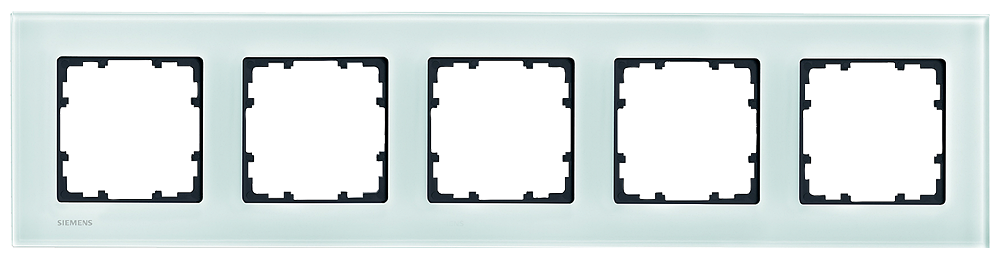MOLDURA MIRO VIDRO VERDE CRISTAL 5X SEM LOGO SIEMENS 5TG12050 SIEMENS