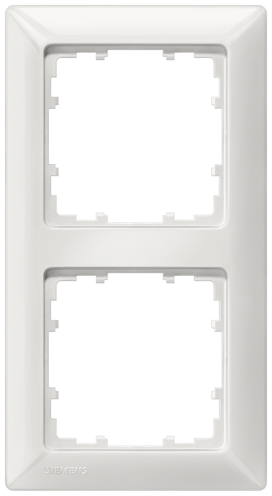 MOLDURA TITÂNIO BRANCO 2X 5TG25520 SIEMENS