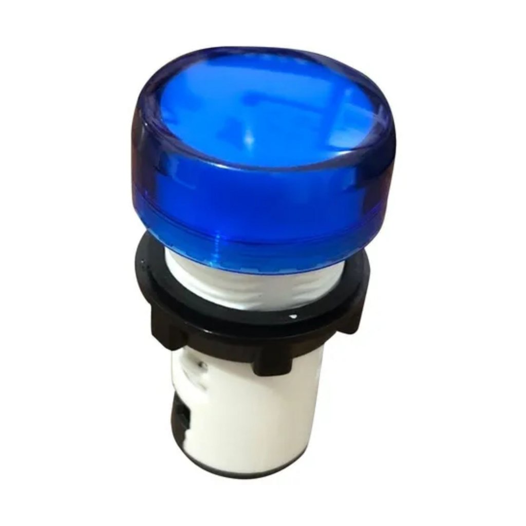 [Imagem do produto SINALEIRO PLÁSTICO 220VCA AZUL 3SB62166AA501AA0 SIEMENS]