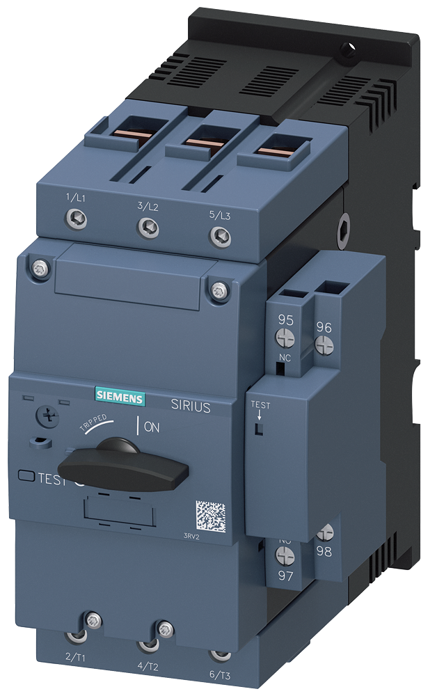 [Imagem CHAVE DE POTÊNCIA, S3, PROTEÇÃO DO MOTOR, CLASS 10, DISJUNTOR A 57-75A, DISJU 3RV21424KA10 SIEMENS]