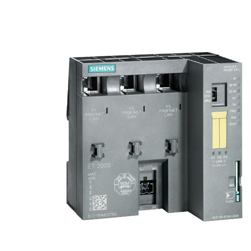 [Imagem CPU COMPACTA 256KB IM151-8F PN/DP PARAET200S SIMATIC DP 6ES71518FB010AB0 SIEMENS]