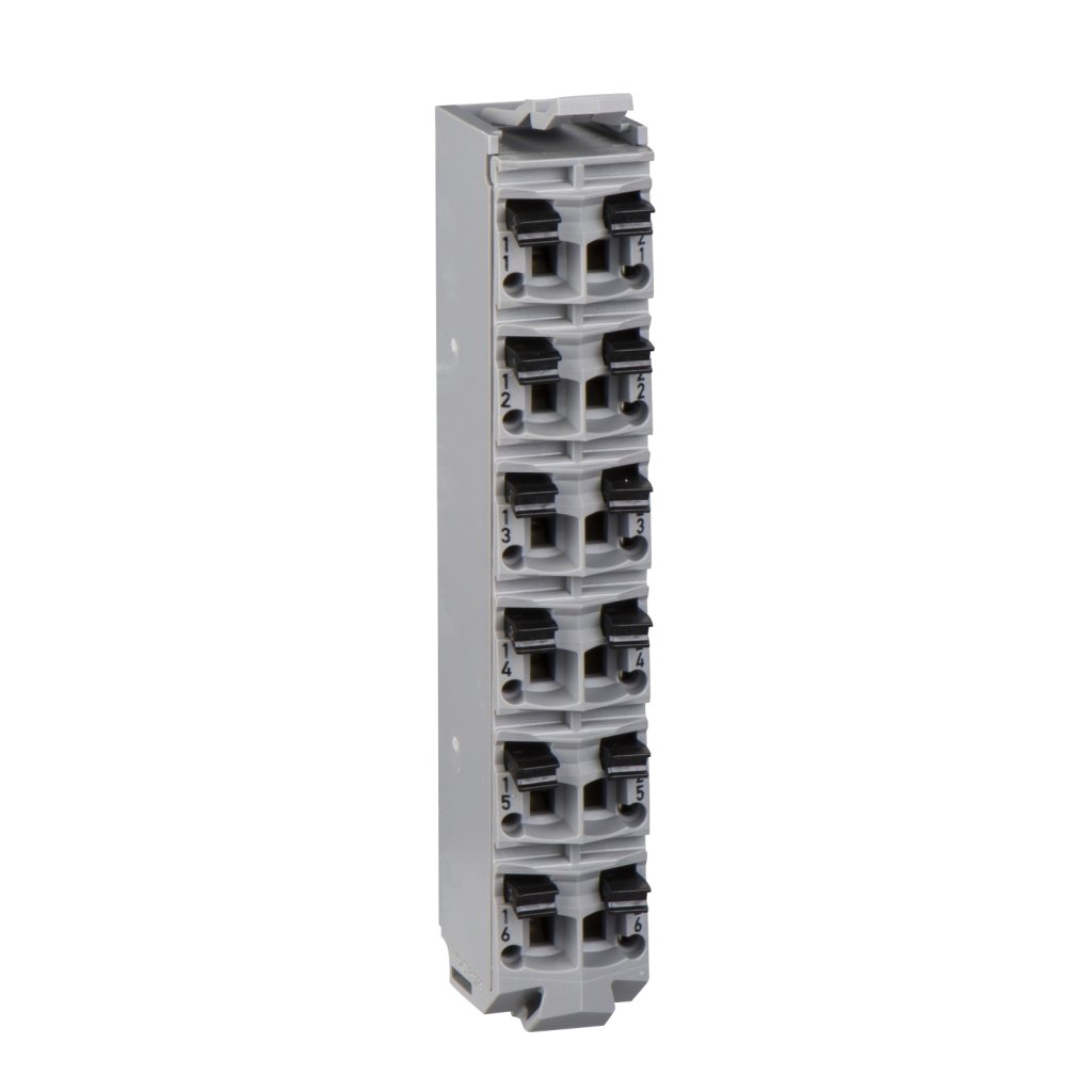 [Imagem BLOCO DE CONECTORES 12 PINOS MODICON TM5, 24 VDC TM5ACTB12PS SCHNEIDER]