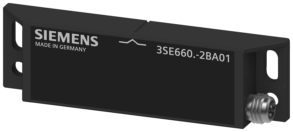 [Imagem do produto CHAVE SEGURANÇA MAGNÉTICO 0,4A 60V 2NF TETRAPOLAR 3SE66042BA01 SIEMENS]