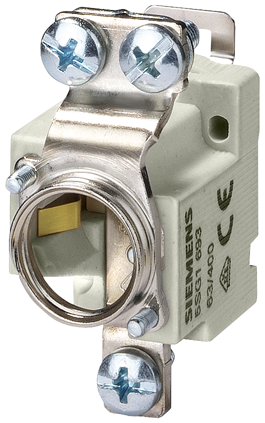 BASE DO FUSÍVEL NEOZED  D03 1 POLO 100 A UN CA: 400 V UN CC: 250 V 5SG1812 SIEMENS
