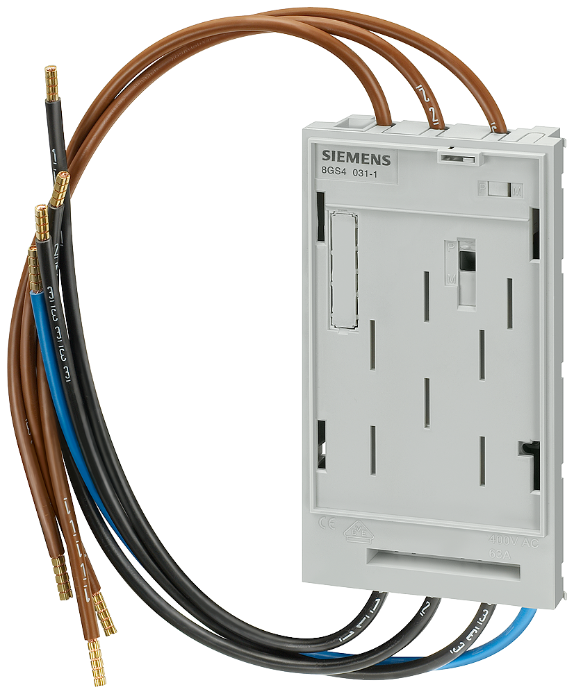ARMÁRIO DE CONTADOR BKE-I PARA INTERRUPTOR SHU ACESSO L1 L2 L3 N 200 8GS40311 SIEMENS
