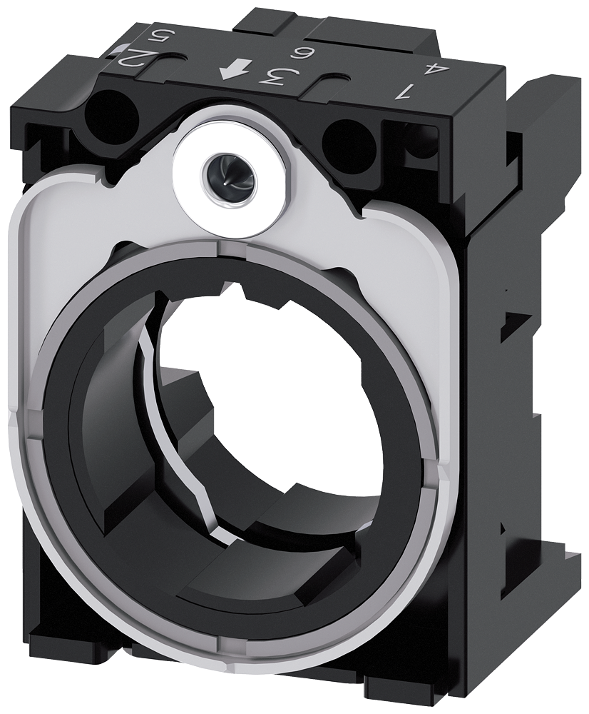 [Imagem SUPORTE DE FIXAÇÃO METÁLICO PARA BOTÃO 30MM SIEMENS 3SU15500AA100AA0 SIEMENS]