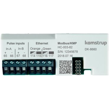 [Imagem do produto K SERIES MODBUS TCP OUTPUT MODULE FOR DELUXE METER KAMODT SCHNEIDER]