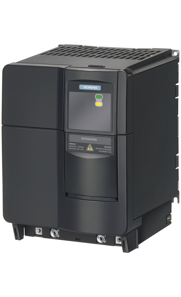 [Imagem INVERSOR DE FREQUÊNCIA TRIFÁSICO 7,5KW 11A 500/600V 47/63HZ MICROMASTER 440 6SE64402UE255CA1 SIEMENS]