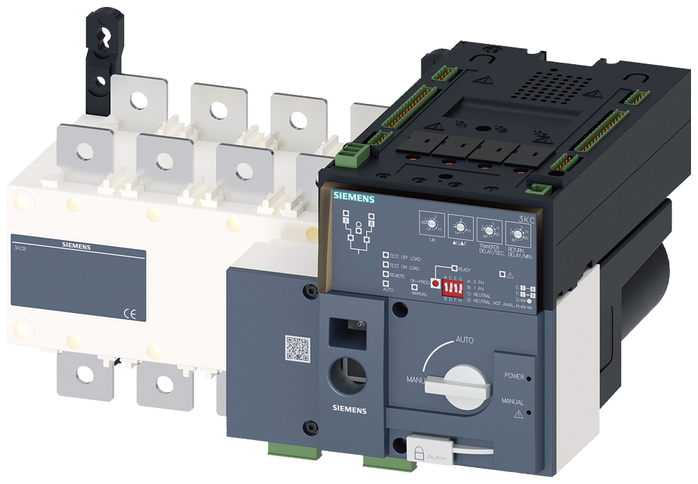 EQUIPAMENTO DE COMUTAÇÃO DE COMUTAÇÃO DE TRANSFERÊNCIA AUTOMÁTICA 3KC AUTOM 3KC84420DA220GA3 SIEMENS