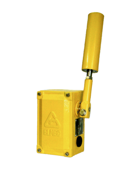 [Imagem do produto CHAVE DESALINHAMENTO COM ROLETE 1NA+2NF 3A 120VCA/24VCC FL412 ELMEC]