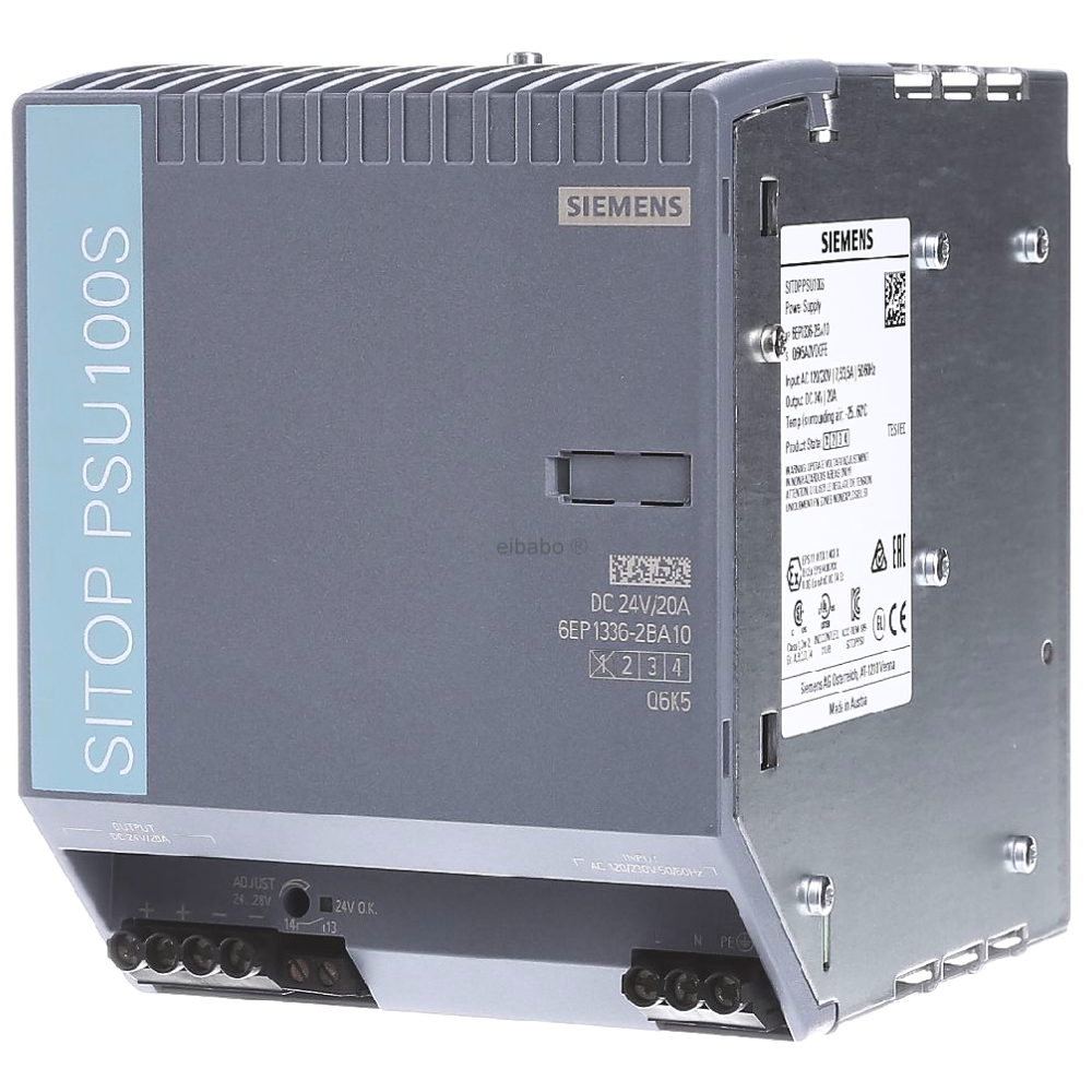 FONTE DE ALIMENTAÇÃO ESTABILIZADA 120/230VCA 24VCC 20A SITOP PSU100S 6EP13362BA10 SIEMENS FONTE-DE-ALIMENTAÇÃO-ESTABILIZADA-120-230VCA-24VCC-20A-SITOP-PSU100S-6EP1336-2BA10-SIEMENS-4.png