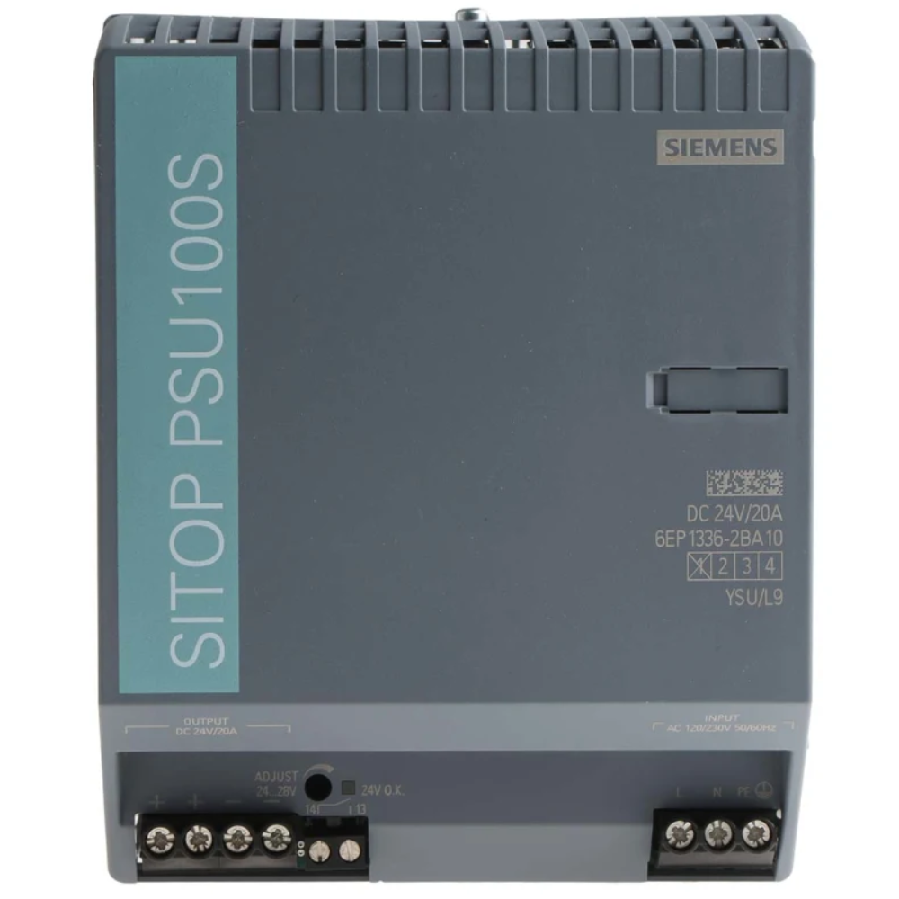 FONTE DE ALIMENTAÇÃO ESTABILIZADA 120/230VCA 24VCC 20A SITOP PSU100S 6EP13362BA10 SIEMENS FONTE-DE-ALIMENTAÇÃO-ESTABILIZADA-120-230VCA-24VCC-20A-SITOP-PSU100S-6EP1336-2BA10-SIEMENS.png