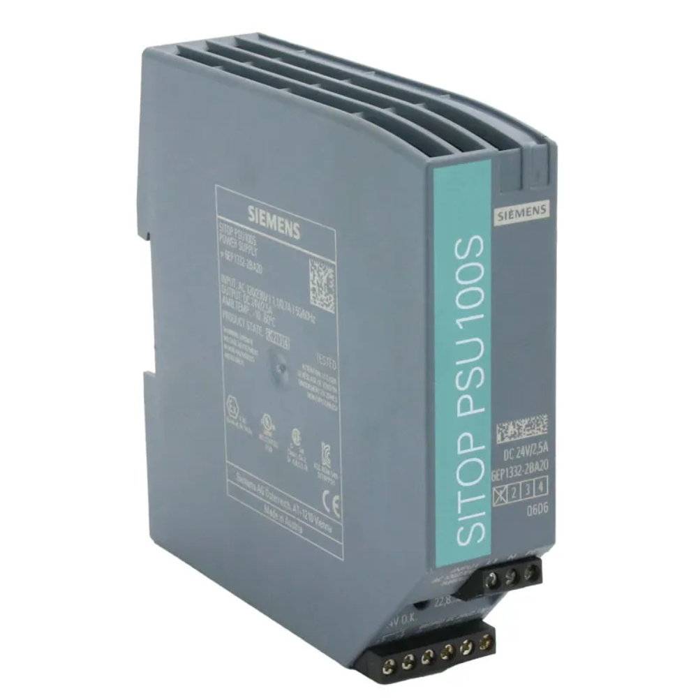 FONTE ESTABILIZADA E120 230VCA S24VCC 2,5A SITOP PSU100S 6EP13322BA20 SIEMENS FONTE-ESTABILIZADA-E120-230VCA-S24VCC-2-5A-SITOP-PSU100S-6EP13322BA20-SIEMENS.png